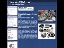 Tablet Screenshot of cyclone-usa.com